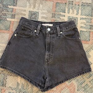 Levi’s high waisted mom shorts